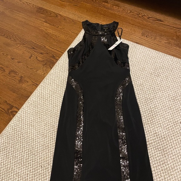 Classic LBD - Black sequin cocktail dress - NWT - Picture 3 of 7